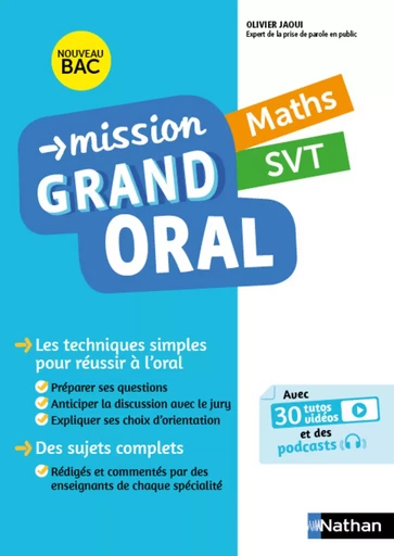 Mission Grand oral - Maths / SVT - Terminale - Bac 2025 - Epreuve finale Tle Grand oral - EPUB - Nicolas Coppens, Pierre-Antoine Desrousseaux, Olivier Jaoui, Laurent Lafond - Nathan