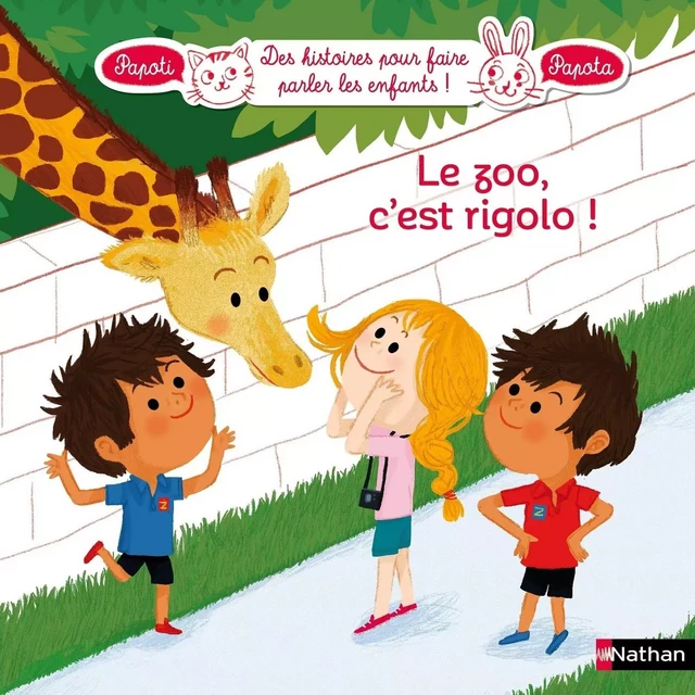 Le zoo, c'est rigolo ! - Dès 3 ans - Didier de Calan, France Cottin - Nathan