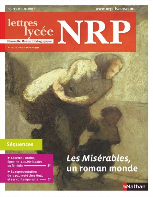 NRP Lycée - Les Misérables, un roman monde - Septembre 2016 (Format PDF) -  Collectif - Nathan