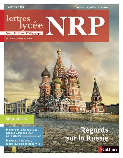 NRP Lycée - Regards sur la Russie - Janvier 2018 -  Collectif - Nathan