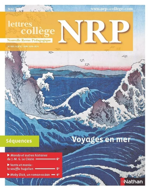 NRP Collège - Voyages en mer - Mai/Juin 2019 - (Format PDF) -  Collectif - Nathan