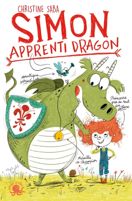 Simon, apprenti dragon – Lecture roman jeunesse humour aventure – Dès 8 ans - Christine Saba - edi8