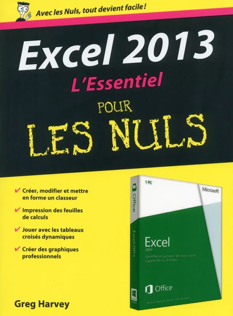 Excel 2013 Essentiel pour les Nuls - Greg HARVEY - edi8