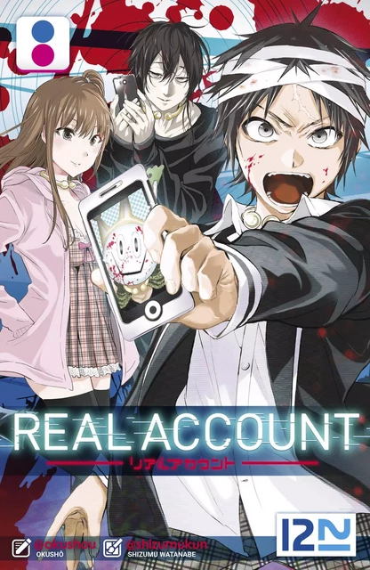 Real Account - tome 08 - Shizumu Watanabe,  Okushô - Univers Poche