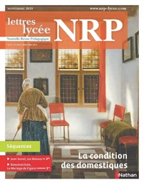 Séquence pédagogique " La condition des domestiques" - NRP Lycée - 2nd, 1re, Bac pro (Format PDF)