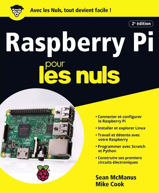 Raspberry Pi pour les Nuls grand format, 2e édition - Sean McManus, Mike Cook - edi8