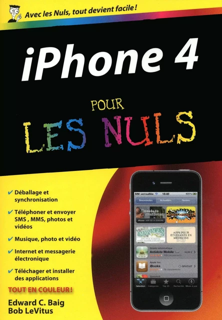 iPhone 4 Pour les Nuls - Edward C. BAIG - edi8