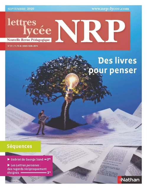 Séquence pédagogique " Des livres pour penser" - NRP Lycée (Format PDF) -  Collectif - Nathan