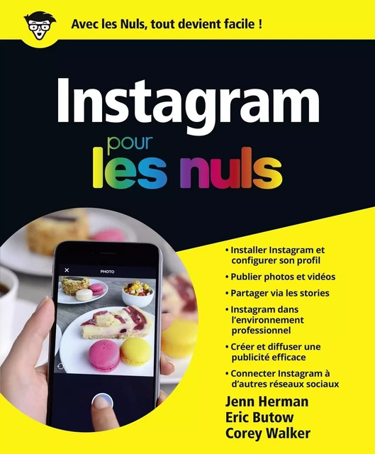 Instagram pour les Nuls, poche - Jenn Herman, Eric Butow, Corey Walker - edi8