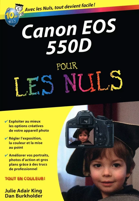 Canon EOS 550D Poche pour les Nuls - Julie Adair King - edi8