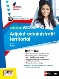 Concours adjoint administratif territorial - EPUB