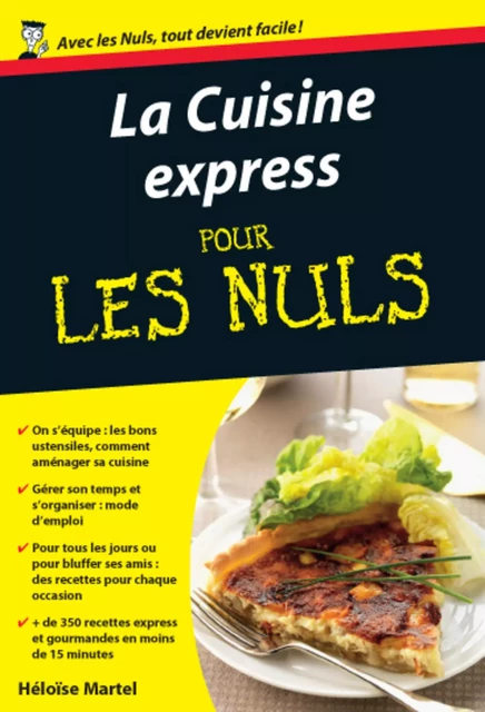 Cuisine express Pour les Nuls - Héloïse MARTEL - edi8