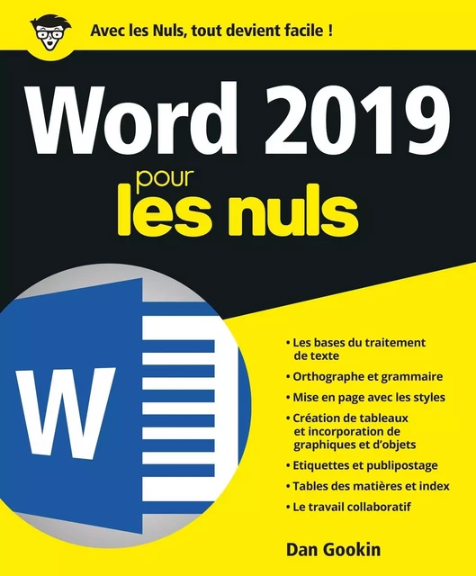 Word 2019 pour les Nuls - Dan GOOKIN - edi8