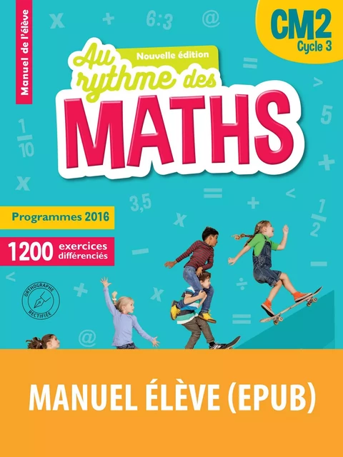 Au Rythme des maths CM2 -  Collectif, Josiane Helayel - BORDAS