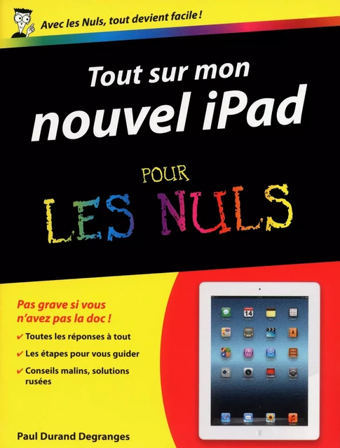 Tout sur mon nouvel iPad Pour les Nuls - Paul Durand Degranges - edi8