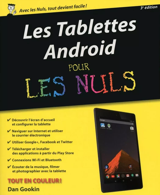 Tablettes Android Pour les Nuls, 3ème édition - Dan GOOKIN - edi8