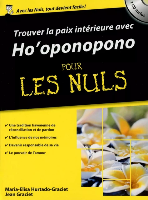 La Paix intérieure avec Ho'ponopono Poche Pour les Nuls - Maria Elisa Hurtado Graciet - edi8