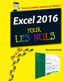 Excel 2016 Pas à pas pour les Nuls