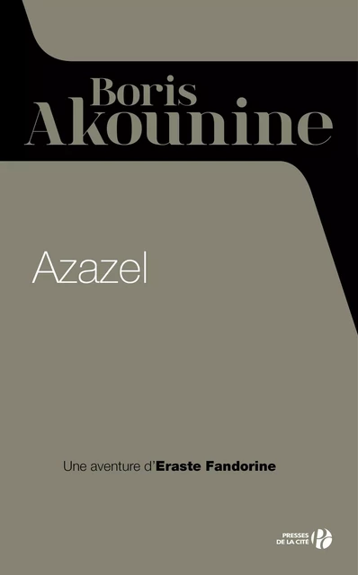 Azazel - Boris Akounine - Place des éditeurs