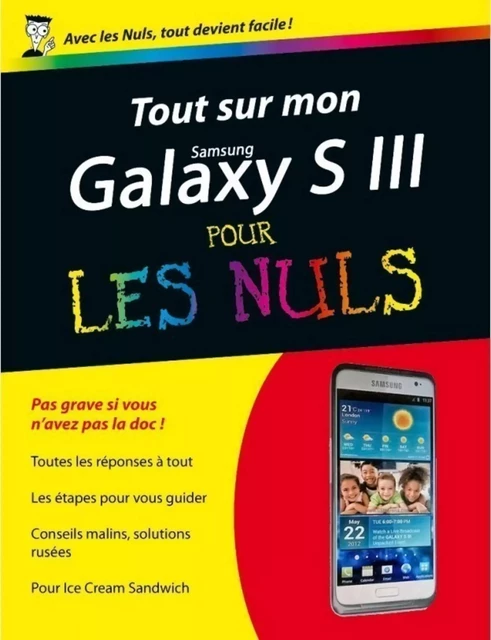 Tout sur mon Galaxy S III Pour les Nuls - Patrick Beuzit - edi8