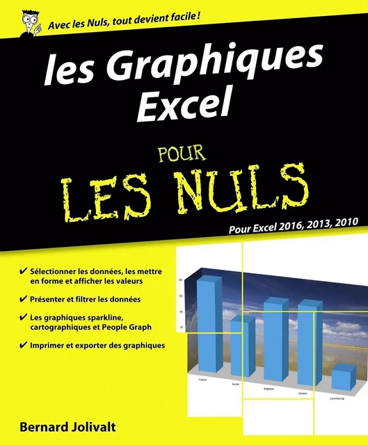 Graphiques Excel 2010, 2013 et 2016 pour les Nuls - Bernard Jolivalt - edi8