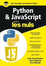 Python & JavaScript pour les Nuls, mégapoche