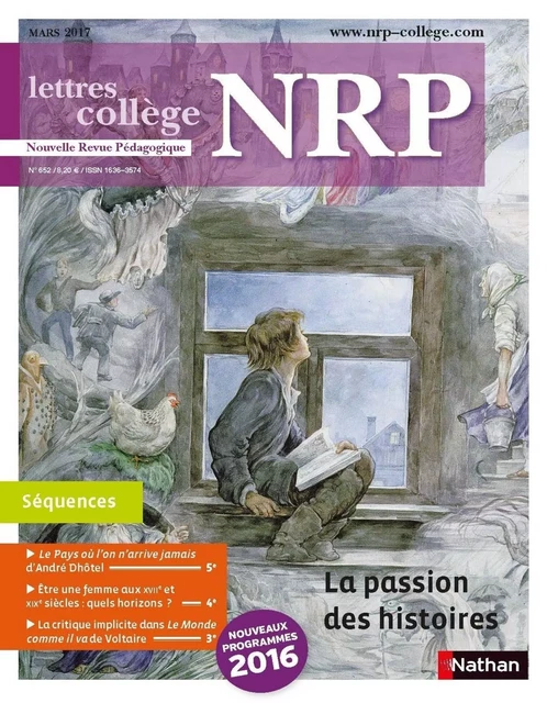 NRP Collège - Horizons poétiques - Mars 2017 (Format PDF) -  Collectif - Nathan