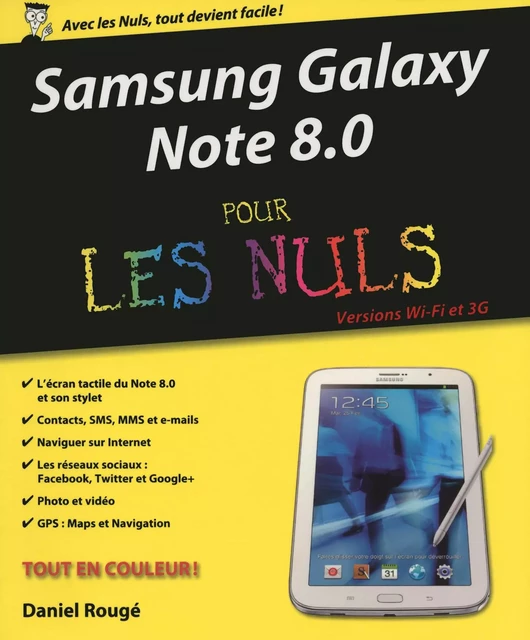 Samsung Galaxy Note 8 Pour les Nuls - Daniel Rougé - edi8