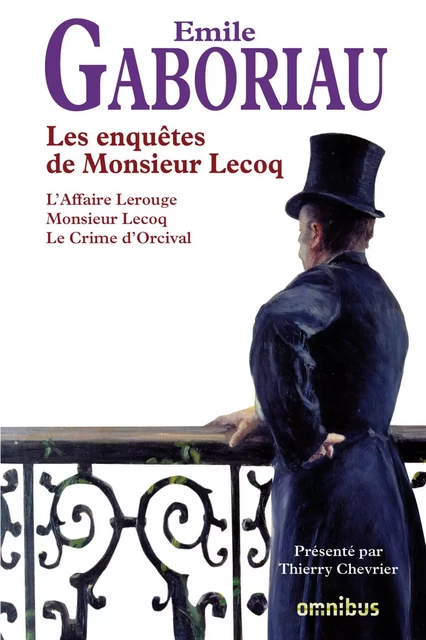 Les Enquêtes de M. Lecoq - Émile Gaboriau - Place des éditeurs