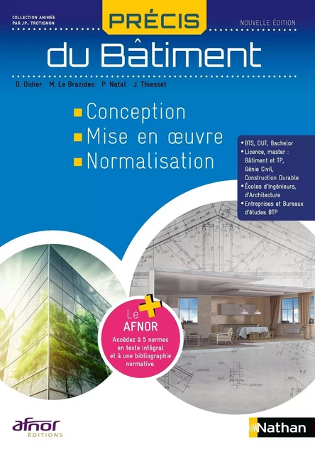 Précis du Bâtiment - AFNOR - EPUB - Denis Didier, Michel Le Brazidec, Patrick Nataf, Joël Thiesset - Nathan