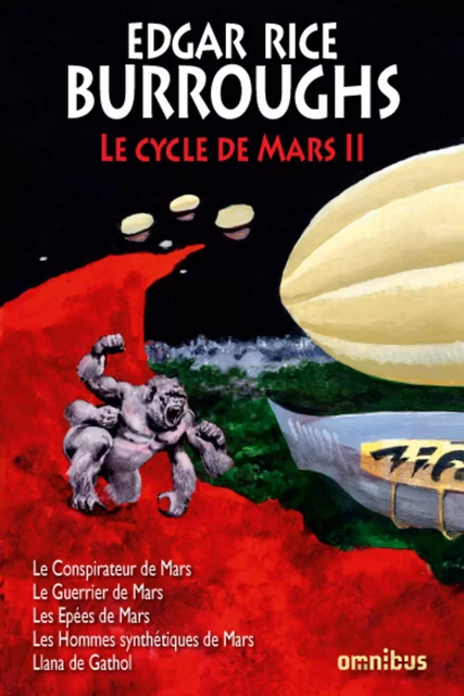 Le Cycle de Mars Tome 2 - Edgar Rice Burroughs - Place des éditeurs