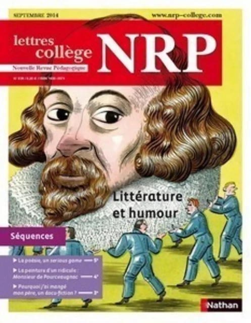 Littérature et humour - Septembre 2014 (Format PDF) -  Collectif - Nathan