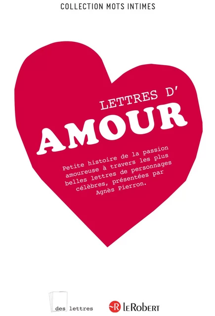 Lettres d'amour - Agnès Pierron - Nathan