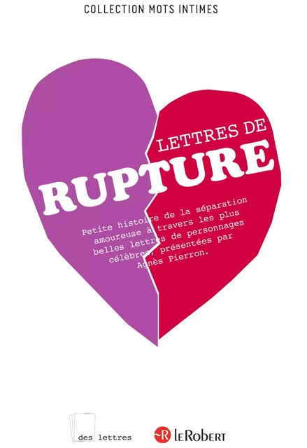 Lettres de rupture - Agnès Pierron - Nathan