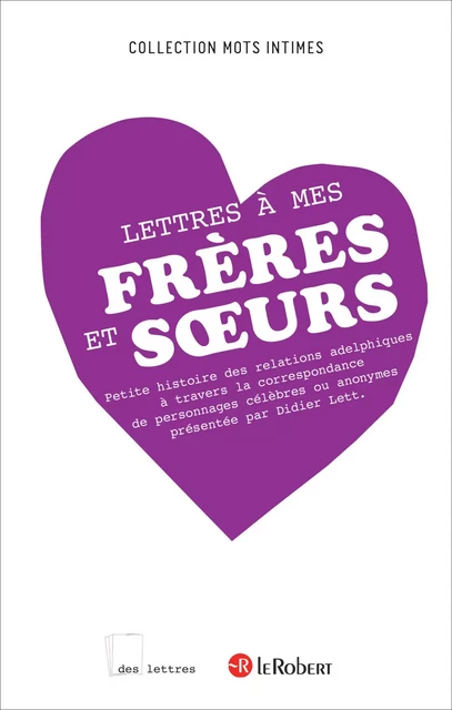 Lettres à mes frères et soeurs - Didier Lett - Nathan