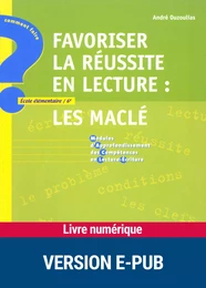 Favoriser la réussite en lecture