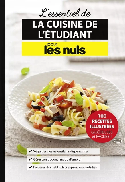 L'essentiel de la cuisine de l'étudiant pour les Nuls - Héloïse MARTEL - edi8