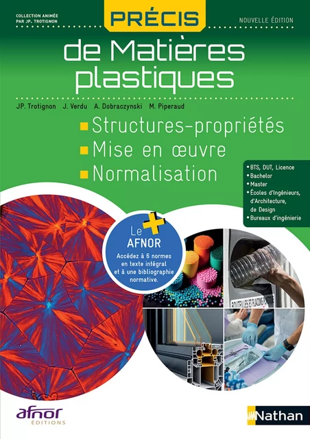 Précis de Matières plastiques - AFNOR - EPUB - Jacques Verdu, Alexandre Dobraczynski, Michel Piperaud - Nathan