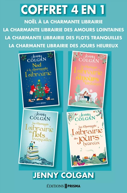 Coffret Jenny Colgan - 4 en 1 - La Charmante Librairie - Jenny Colgan - Editions Prisma