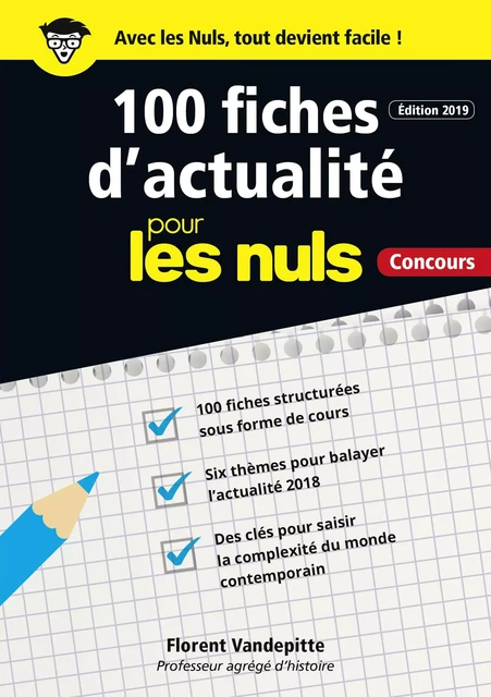 100 fiches d'actualité pour les Nuls - Florent Vandepitte - edi8