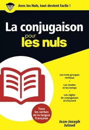 La Conjugaison pour les Nuls poche