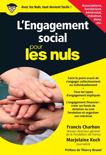 L'Engagement social pour les Nuls, poche - Francis Charhon, Marjolaine Koch - edi8