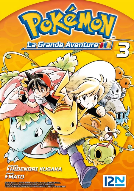 Pokémon - La Grande Aventure - tome 3 - Hidenori Kusaka - Univers Poche