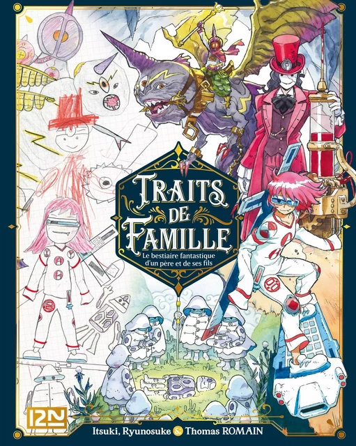 Traits de Famille - Itsuki Romain, Ryunosuke Romain, Thomas Romain - Univers Poche