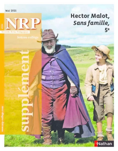 Hector Malot, Sans famille - Supplément N°673 - NRP Collège Mai 2021 (Format PDF) -  Collectif - Nathan