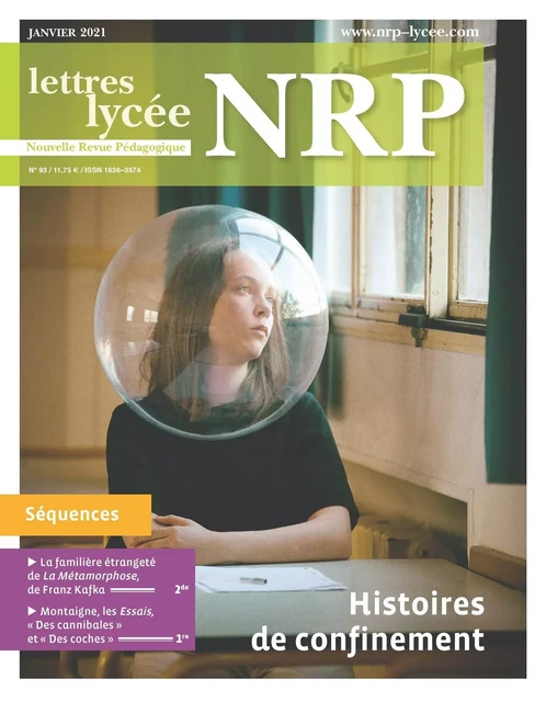 Séquence pédagogique "Histoire de confinement" - NRP Lycée (Format PDF) -  Collectif - Nathan