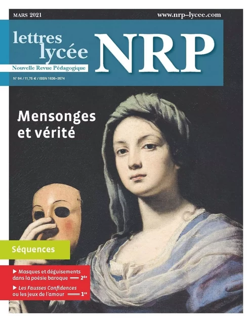 Séquence pédagogique "Mensonges et vérité" - NRP Lycée - Bac Général 2de (Format PDF) -  Collectif - Nathan