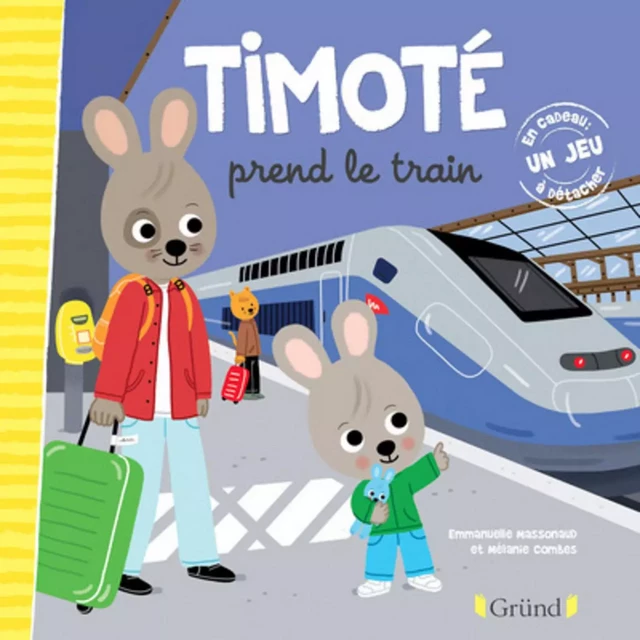 Timoté prend le train - Emmanuelle Massonaud - edi8