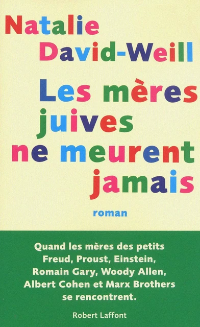 Les mères juives ne meurent jamais - Natalie David-Weill - Groupe Robert Laffont