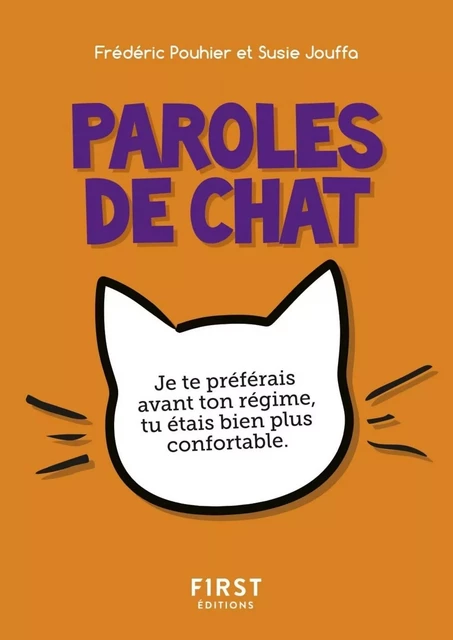 Petit Livre de - Paroles de chat - Susie Jung-Hee Jouffa, Frédéric Pouhier - edi8